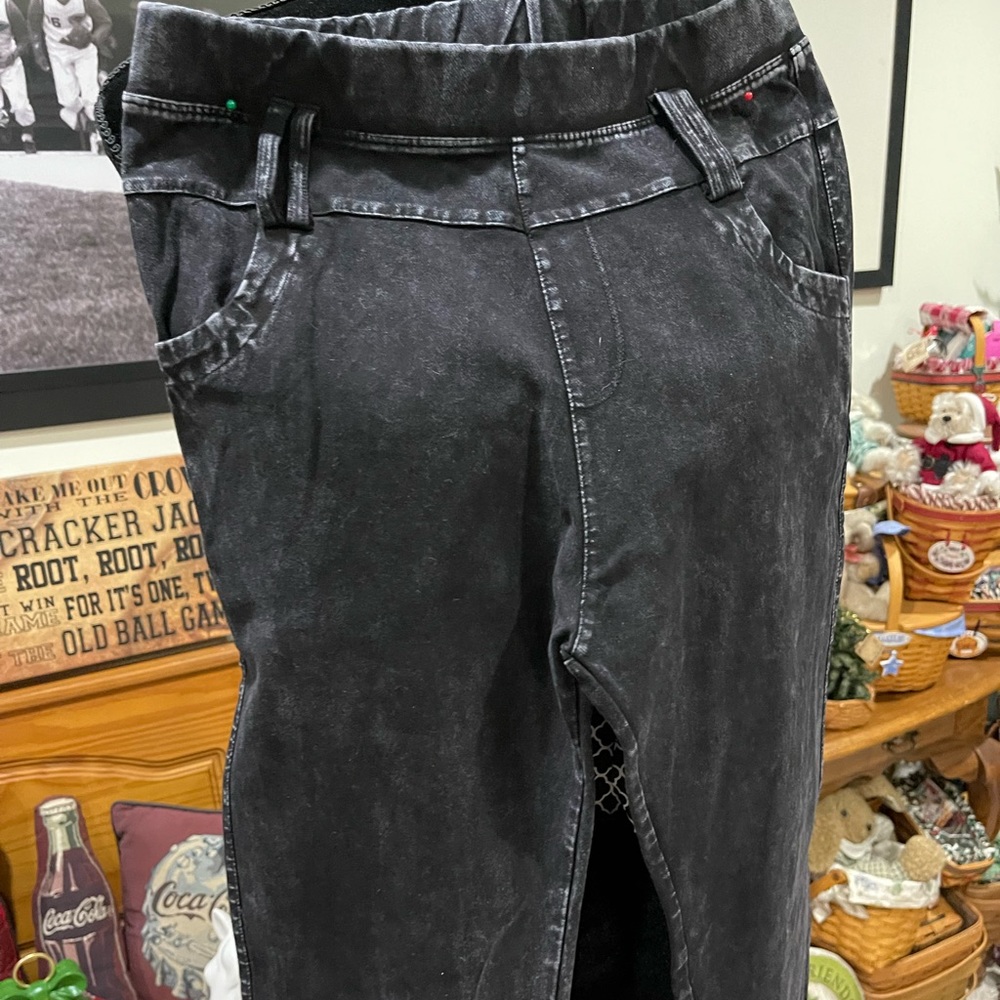 Pull on Black Jeans
